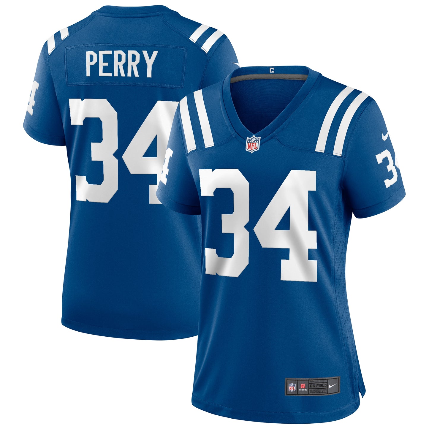 Joe Perry Indianapolis Colts Nike Women's Game Retired Player Jersey - Royal