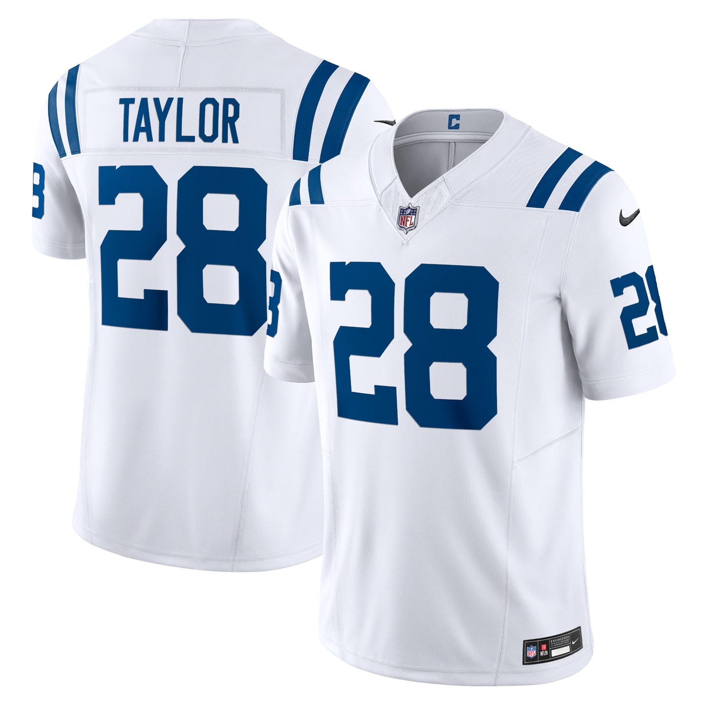 Jonathan Taylor Indianapolis Colts Nike Vapor F.U.S.E. Limited Jersey - White