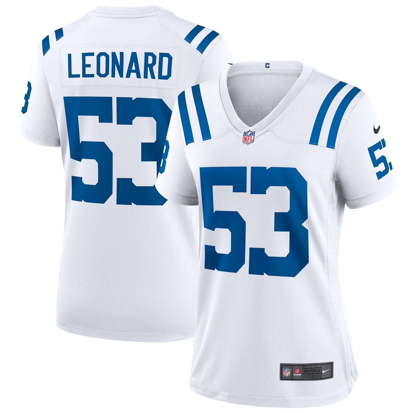 Shaquille Leonard Indianapolis Colts Nike Women's Game Player Jersey - White