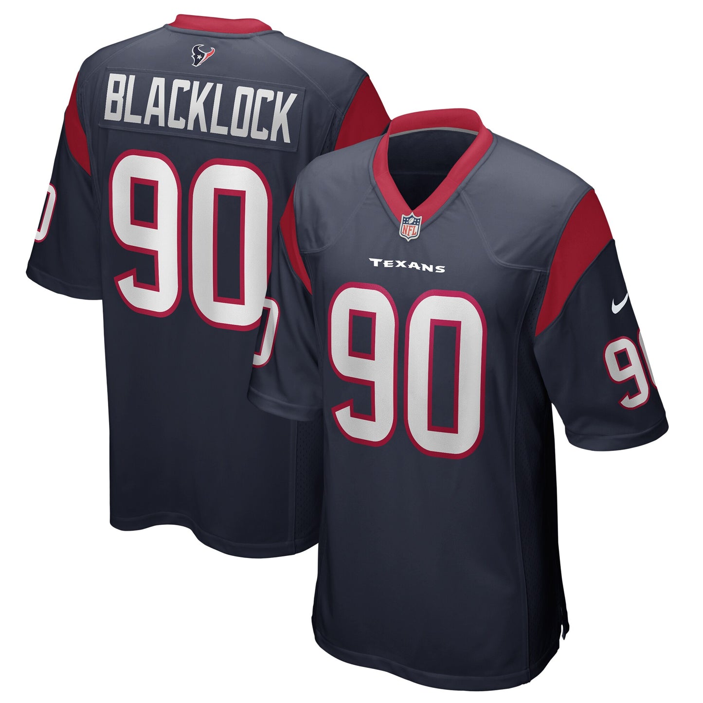 Ross Blacklock Houston Texans Nike Player Game Jersey - Navy
