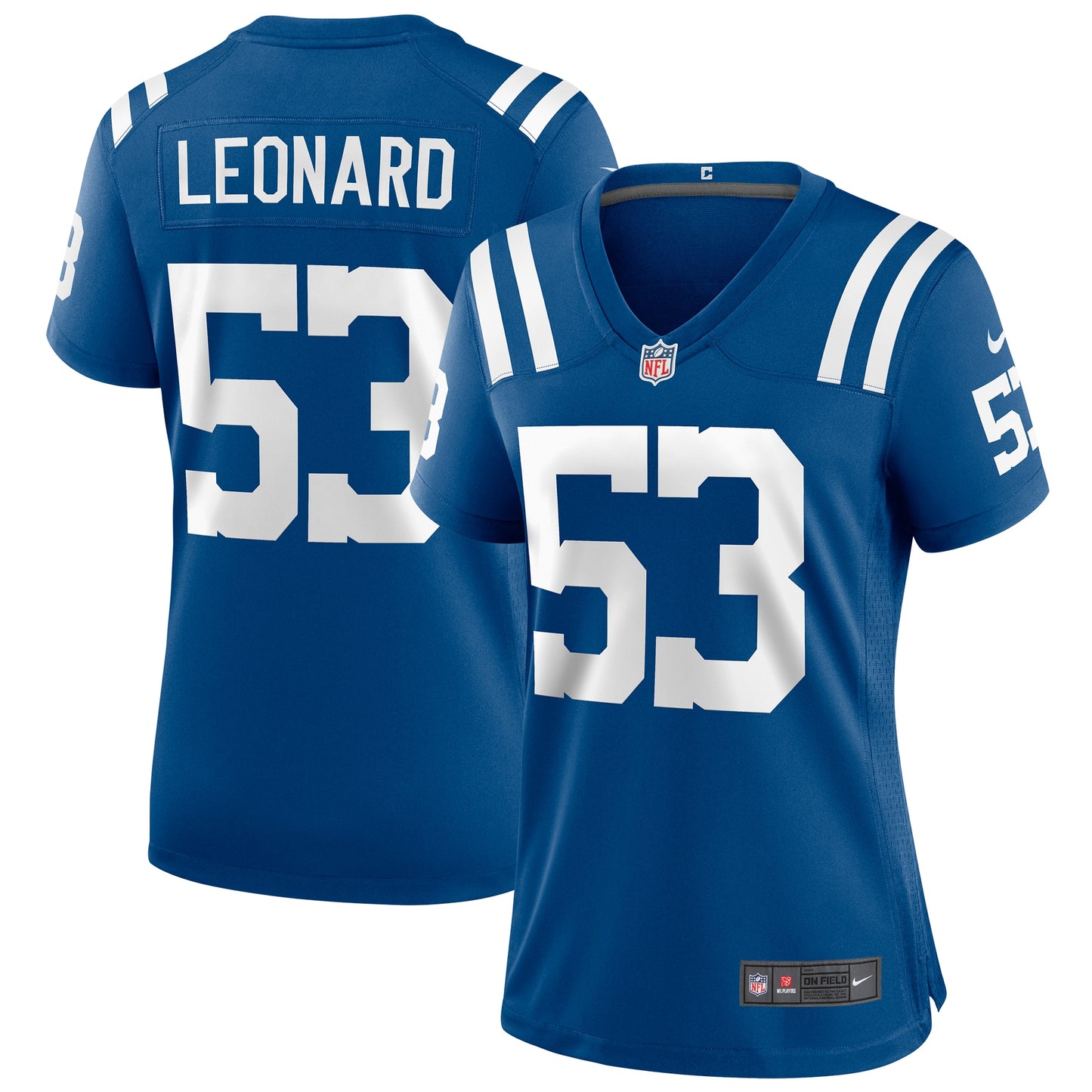 Shaquille Leonard Indianapolis Colts Nike Women's Player Game Jersey - Royal