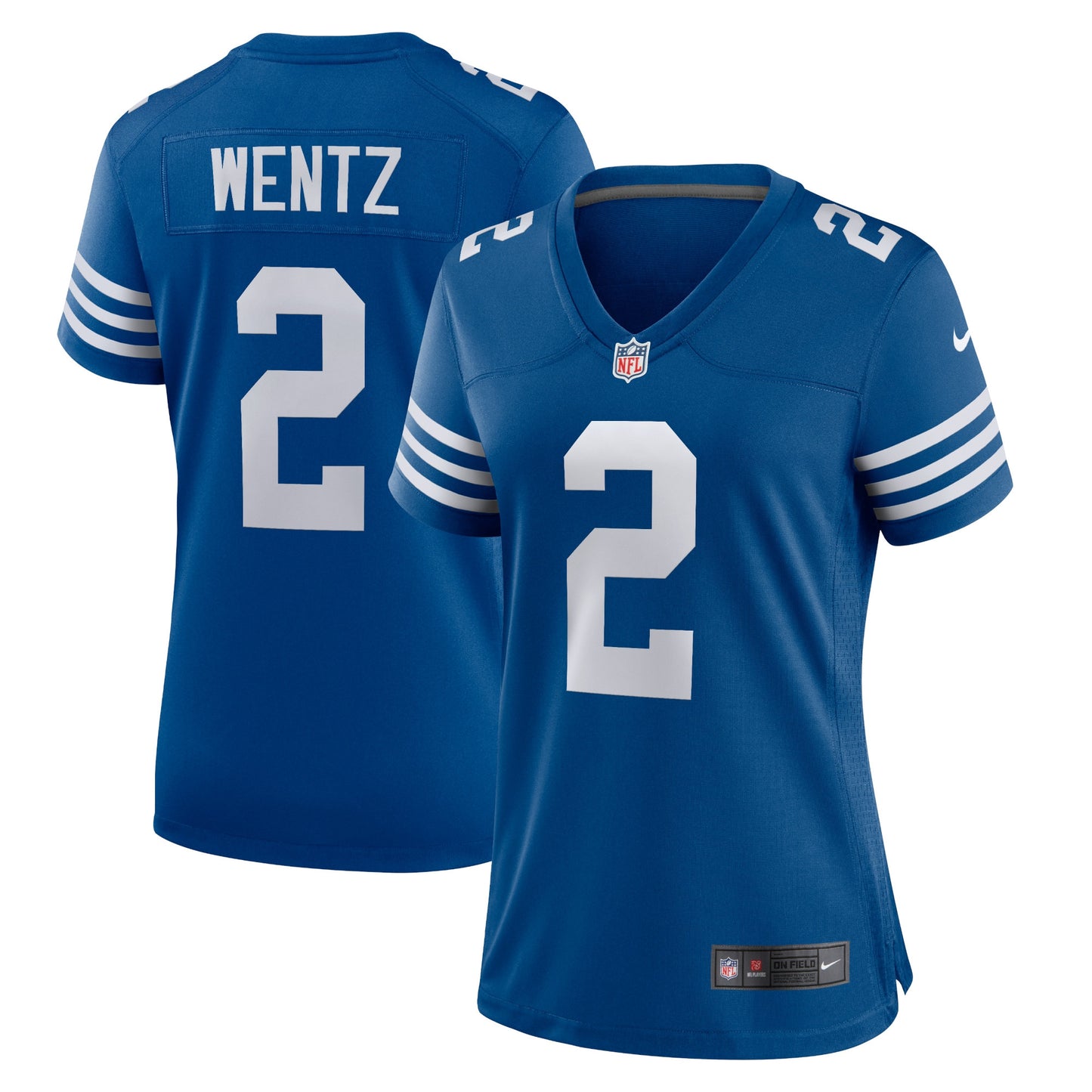 Carson Wentz Indianapolis Colts Nike Women's Alternate Game Jersey - Royal