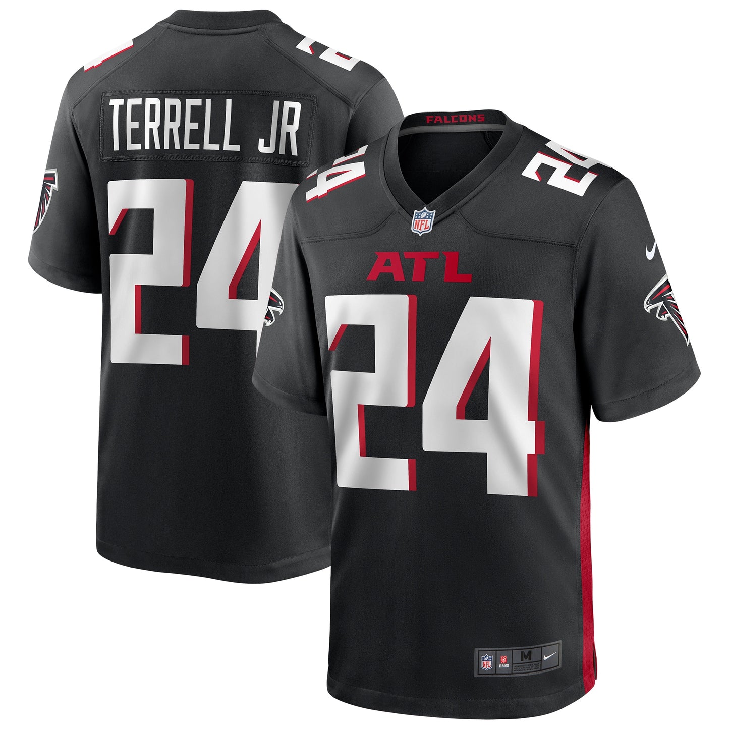 A.J. Terrell Jr. Atlanta Falcons Nike Player Game Jersey - Black