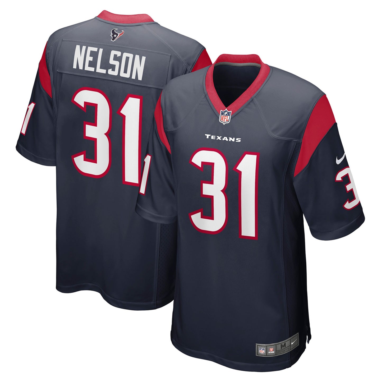 Steven Nelson Houston Texans Nike Game Jersey - Navy