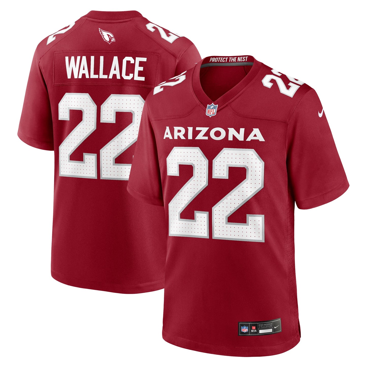 K'Von Wallace Arizona Cardinals Nike Team Game Jersey - Cardinal