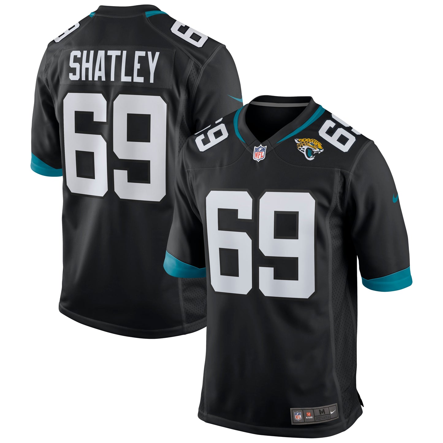 Tyler Shatley Jacksonville Jaguars Nike Game Jersey - Black