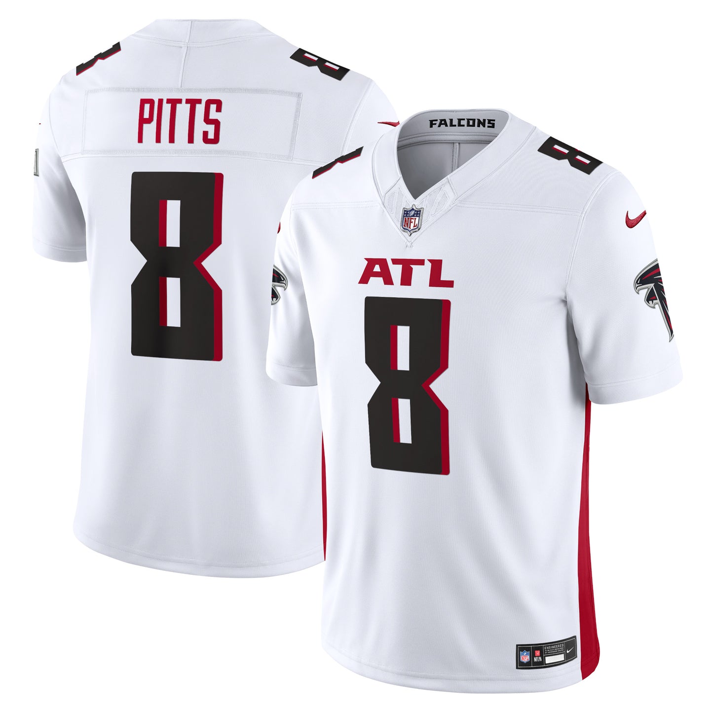 Kyle Pitts Atlanta Falcons Nike Vapor F.U.S.E. Limited Jersey - White